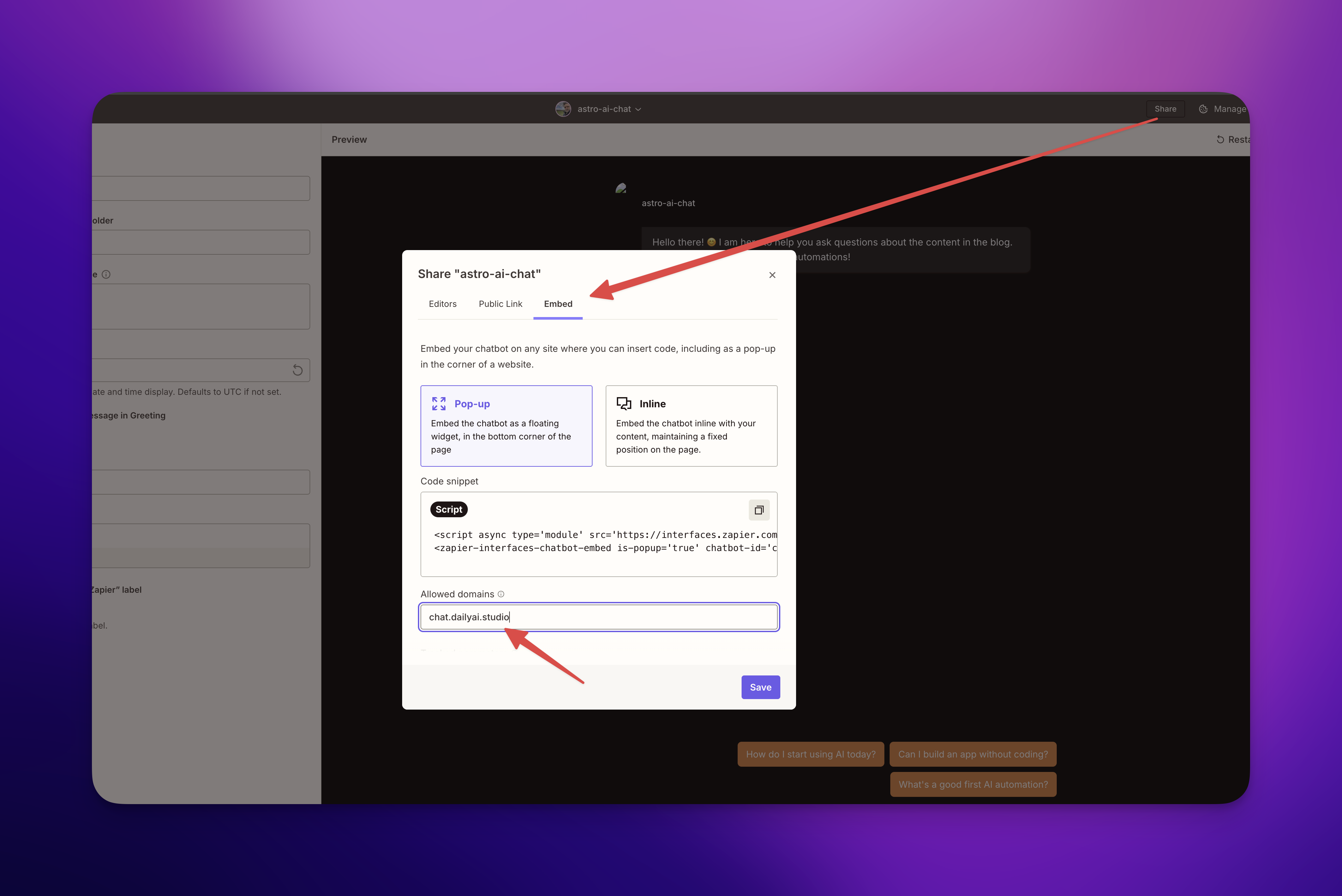 Limit to Your Site