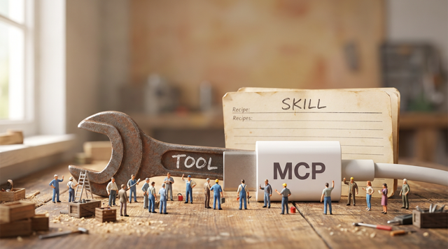 Preview image for Tools, Skills, and MCP — When to Use Which (Without the Headache)
