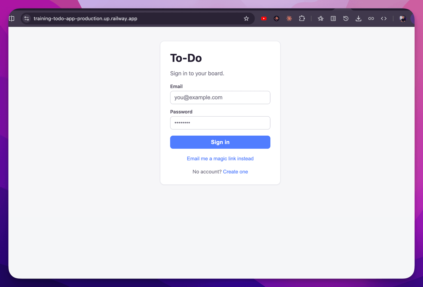 Auth in place
